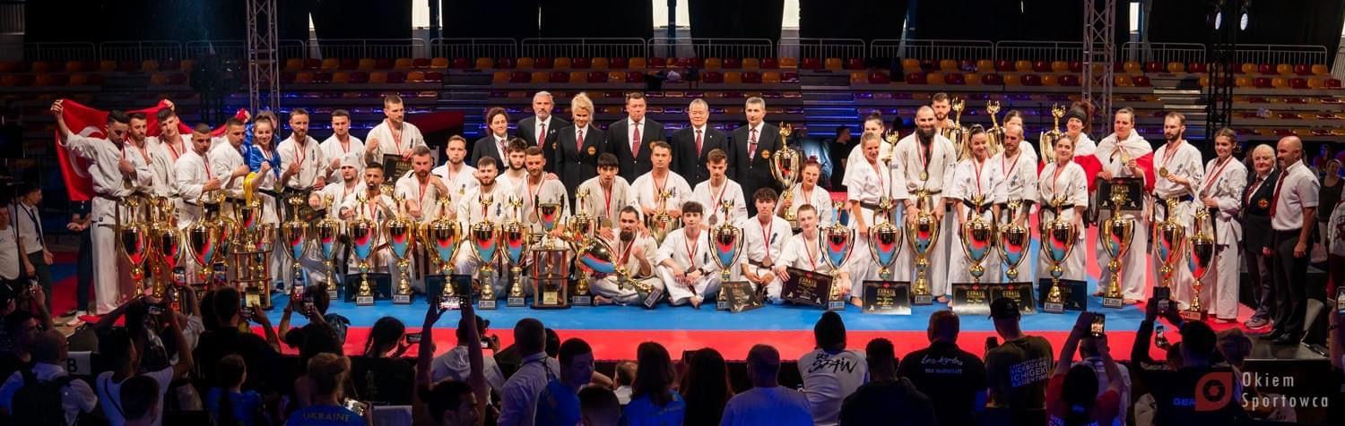 Avrupa 36. Kyokushin Karate Şampiyonası 27 ülkeden 750 sporcunun katılımıyla Polanya’nın Wroclav şehrinde düzenlendi. 