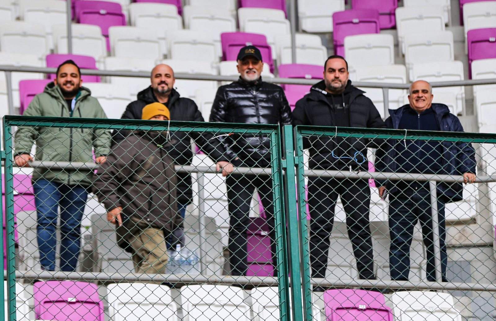 Orduspor Bursa Nilufer Baskan Yoneticiler Tribunde