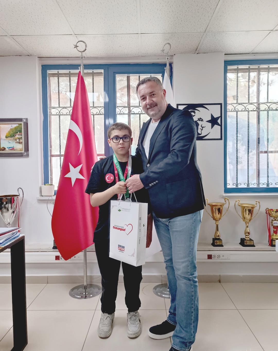 2024 2025 Düzce Gençlik Ve Spor İl Müdürlüğü Okul Sporları Kapsamında Düzenlenen Türkiye Güreş Şampiyonası’nda Büyük Başarılar Elde Eden Sporcularımız; Küçük Erkekler Grekoromen Güreş 75 Kg Kategorisind (2)
