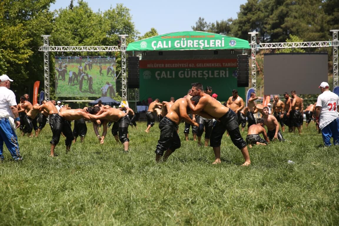 Çali Güreşleri̇ 3
