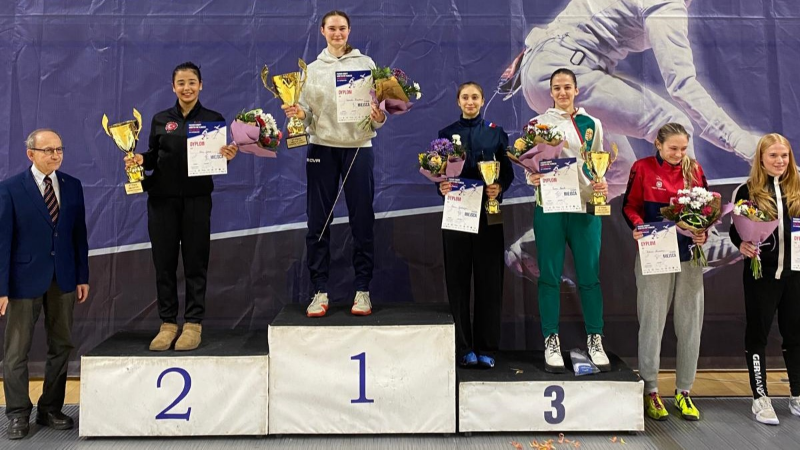 Elvin Günışık Avrupa’da gümüş madalya kazandı