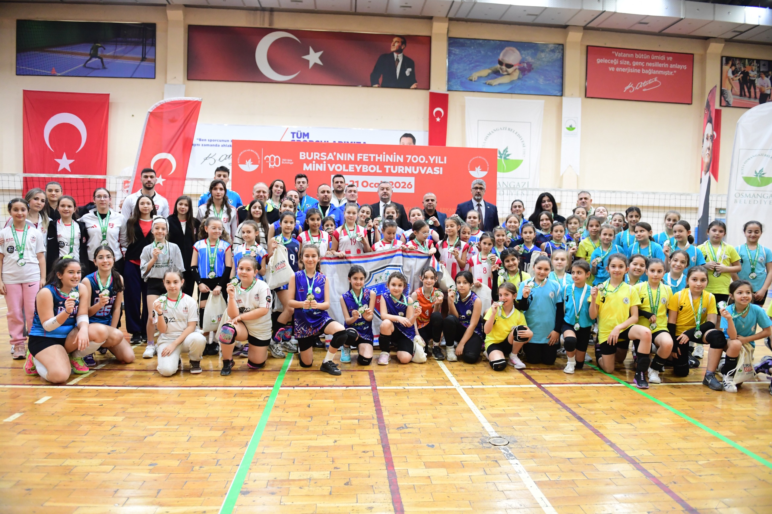 Mini Voleybol Turnuvası’nda Ödüller Sahiplerini Buldu (3)