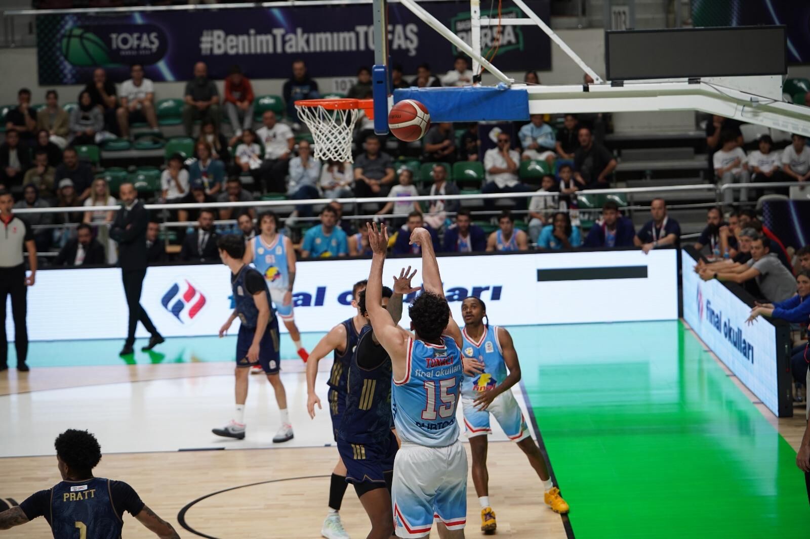 Finalspor 18 sayıdan döndü Fenerbahçe'yi mağlup etti
