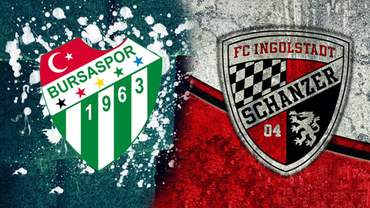 Bursaspor-Ingolstatd hazırlık maçı bu akşam!