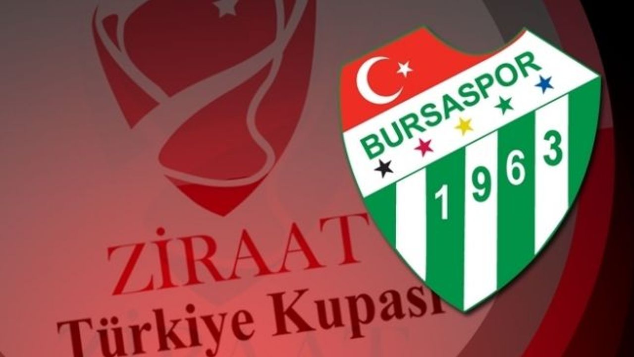 Bursaspor'un Ziraat Türkiye Kupası'nda rakibi belli oldu!