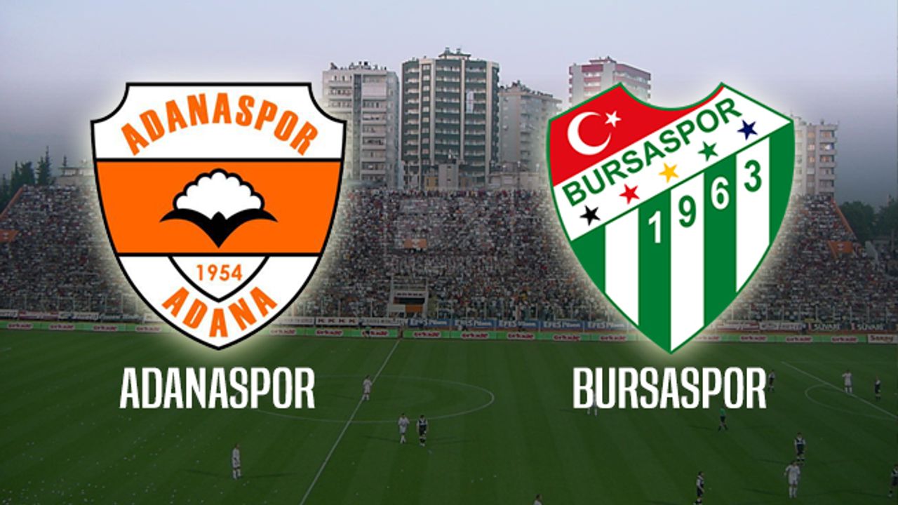 Adanaspor Bursaspor maçı izle, A Spor canlı yayın