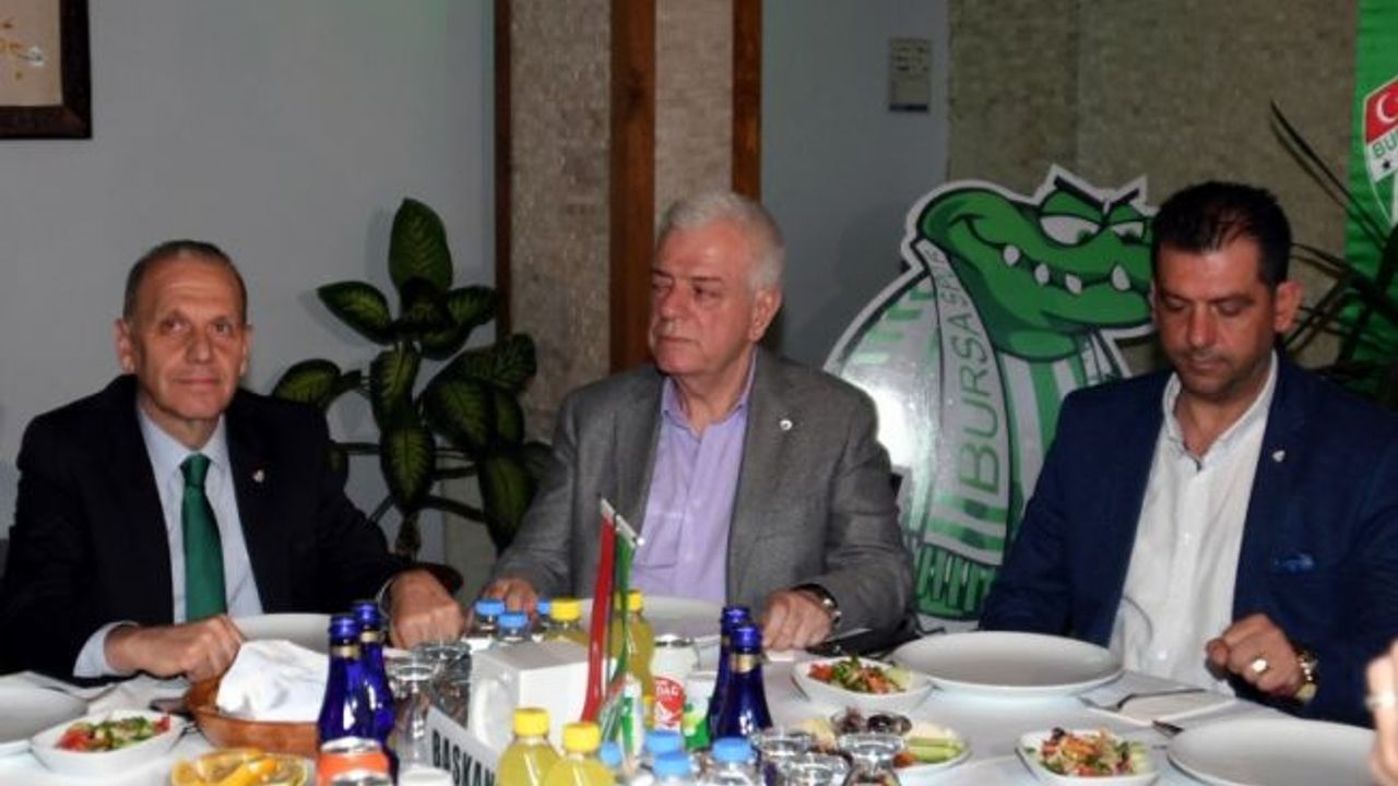 Bursaspor Başkan ve Adayların birlik beraberlik buluşması