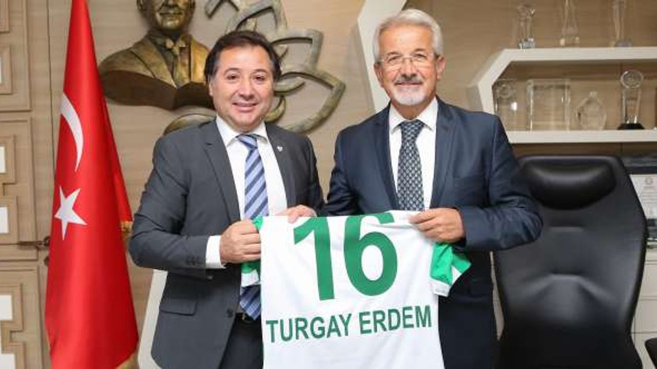 Bursaspor'dan Turgay Erdem’e ziyaret