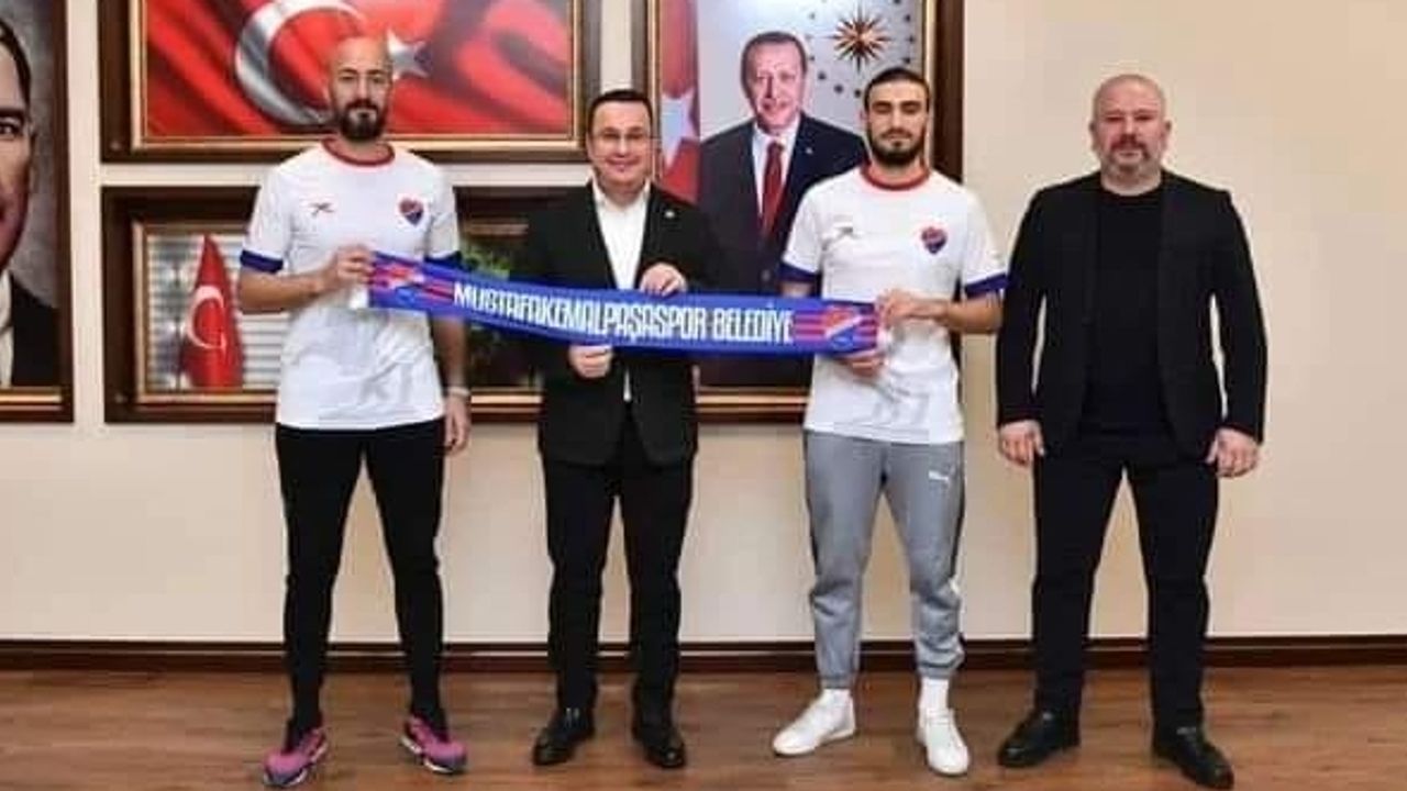 Mustafakemalpaşaspor'da forvet ve kaleci transferi