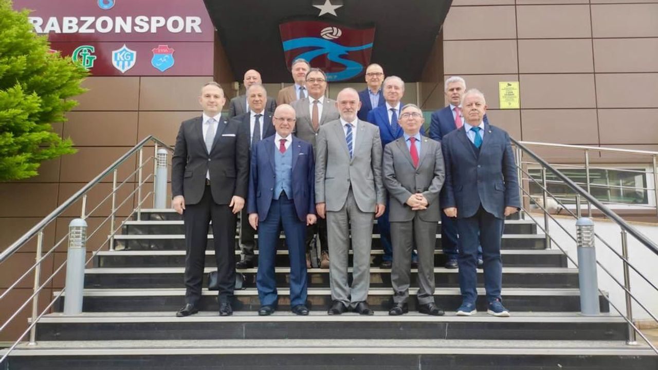 Şampiyon Başkanlar Trabzon'da bir araya geldi