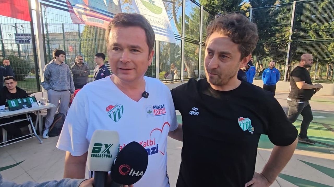 Osmangazide Bursaspor temalı basketbol sahası açıldı