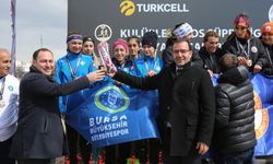 Türkiye Süper Kros Ligi’nde ikincilik kupası Bursa Büyükşehir Belediyespor'un