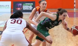 Bursa'nın İncileri deplasmanda Galatasaray'a 84-74 mağlup oldu
