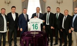 Bursaspor'dan Vali Yakup Canbolat'a ziyaret