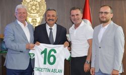 Bursaspor'dan Tacettin Aslan'a Ziyaret
