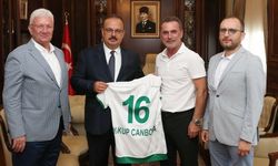 Bursaspor'dan Vali Canbolat'a ziyaret