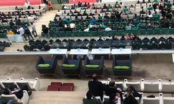 Bursaspor maçı başlarken protokol boş kaldı