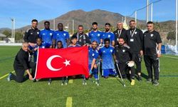Şahinbey Belediyespor Avrupa Ampute Futbol Şampiyonu oldu