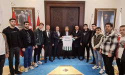 Bursaspor'dan Kırklareli Valisi’ne ziyaret