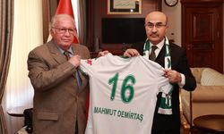 Bursaspor'dan Vali Demirtaş'a ziyaret