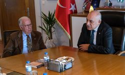 Mehmet Büyükekşi ve İbrahim Burkay'dan Bursaspor'a ziyaret