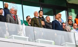 Başkan Mustafa Bozbey Bursaspor maçını takip etti