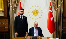 Enes Çelik, Cumhurbaşkanı Recep Tayyip Erdoğan'ı ziyaret etti