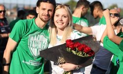 Kestel Belediyespor'da maç sonu evlenme teklifi