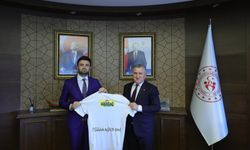 Enes Çelik'ten Gençlik ve Spor Bakanı'na teşekkür ziyareti