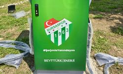 Bursaspor’a yeni gelir kaynağı: Şarj istasyonu hizmette