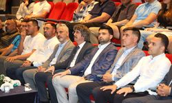 BUÜ Rektörü Ferudun Yılmaz’dan Enes Çelik’e teşekkür