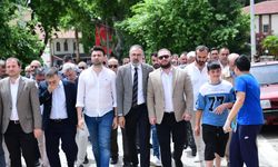 Enes Çelik pilav günü etkinliğine katıldı