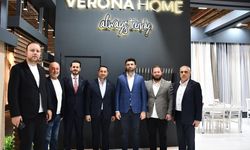 Bursaspor Başkanı Enes Çelik, Hometex Fuarı’nda Bursa sanayicileriyle buluştu