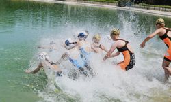 Osmangazi’de triatlon heyecanı yaşandı