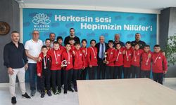 Nilüfer Belediyespor U11 takımı başarısını Şadi Özdemir’e taşıdı