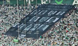Bursaspor Eskişehirspor maçında orman şehitleri anıldı