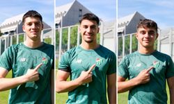 Bursaspor altyapısında üç oyuncu profesyonel oldu