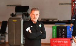 Bursaspor sabah antrenmanında kuvvet çalıştı