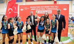Osmangazi’de mini voleybol turnuvası tamamlandı