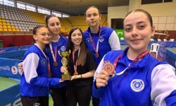 Bursa Büyükşehir Belediyespor Masa Tenisi Takımı Türkiye dördüncüsü oldu