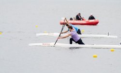 Büyükşehir’in kanocuları Köyceğiz’de fırtına estirdi