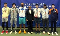 Osmangazi tenis takımı Türkiye’de zirvede