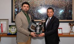 Erkan Aydın'dan Enes Çelik'e Özlüce'de ziyaret