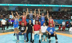 Bursa Büyükşehir Belediyesporlu güreşçilerden 14 madalya