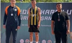 Osmangazi’nin genç atletleri Eskişehir’i salladı