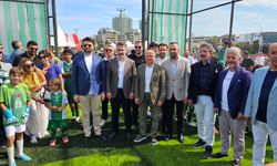 Bursaspor Özlüce Tesisleri’nin yeni sahaları törenle açıldı