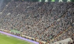 Bursaspor tribünleri 40 bini aştı