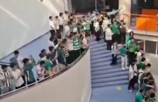 Otomotiv Lisesi Bursaspor formalarıyla yeşil-beyaz şölene dönüştü