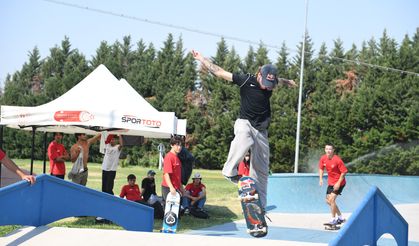 Sukaypark’ta kaykay heyecanı zirve yaptı