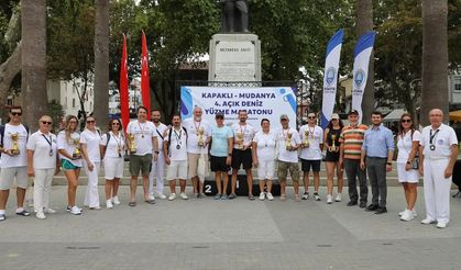 Mudanya Açık Deniz Maratonu’nda rekor Eda Savcıgil’den geldi